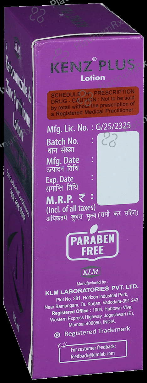 Kenz Plus Lotion 100ml