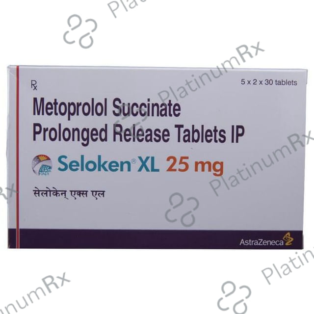 Seloken XL PR 25mg Tablet 30s