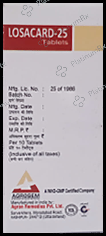Losacard 25 Tablet