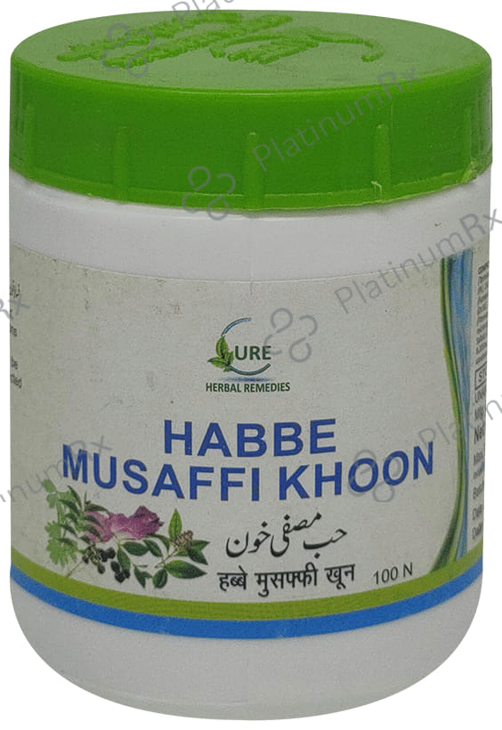 Cure Herbal Remedies Habbe Musaffi Khoon