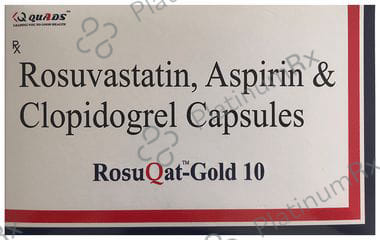 Rosuqat Gold 10/75/75mg Capsule 10s