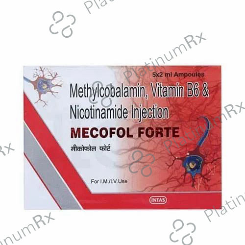Mecofol Forte 2500/100/100mg Injection 2ml