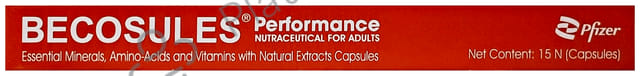 Becosules Performance Capsule 15s