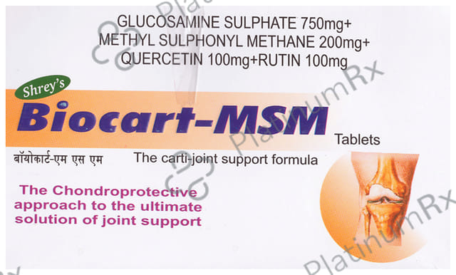 Biocart MSM Tablet 10s