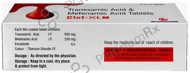 Clot Xlm 500mg Tablet 10s