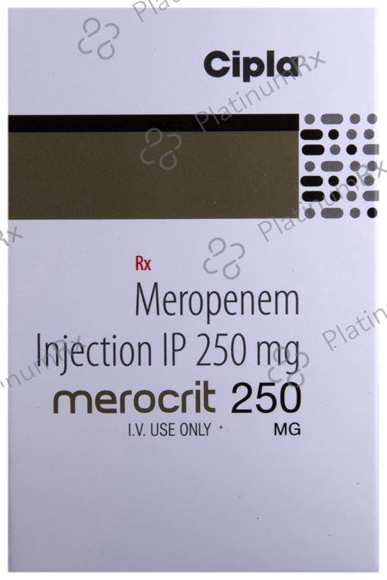 Merocrit 250mg Injection
