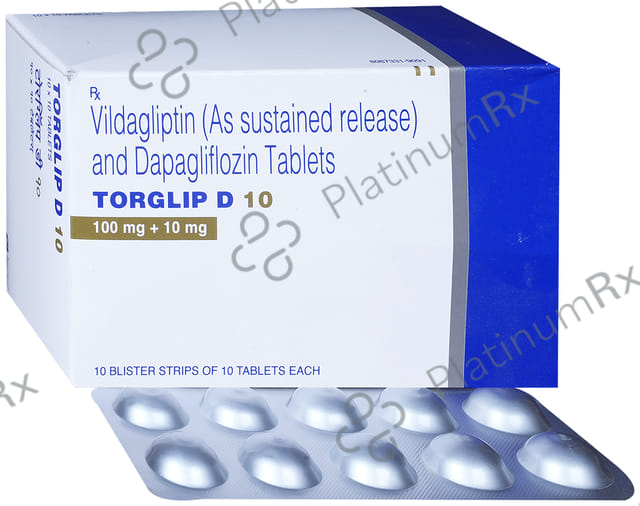 Torglip D 10 Tablet SR 10/100mg 10s