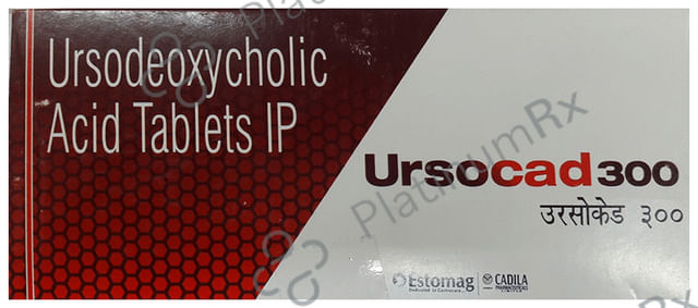 Ursocad 300mg Tablet 10s