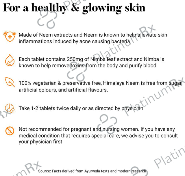 Himalaya Neem Tablet 60s
