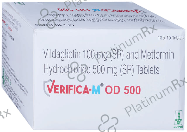 Verifica M OD 500/100mg Tablet SR 10s