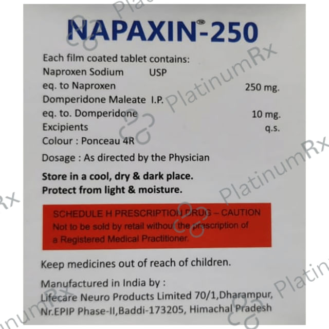 Napaxin 250 Tablet