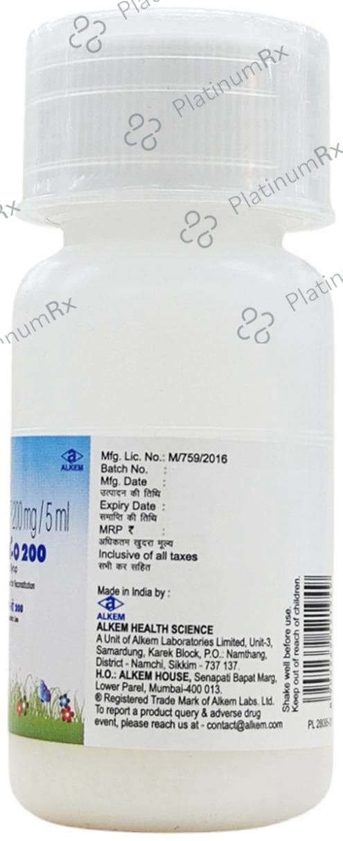 Taxim O 200mg Dry Syrup 30ml
