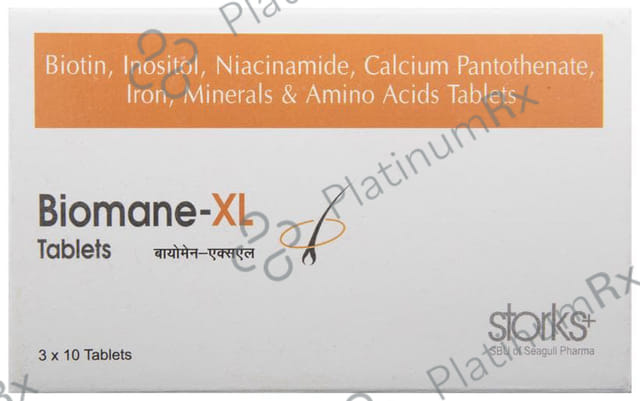 Biomane XL Tablet 10s