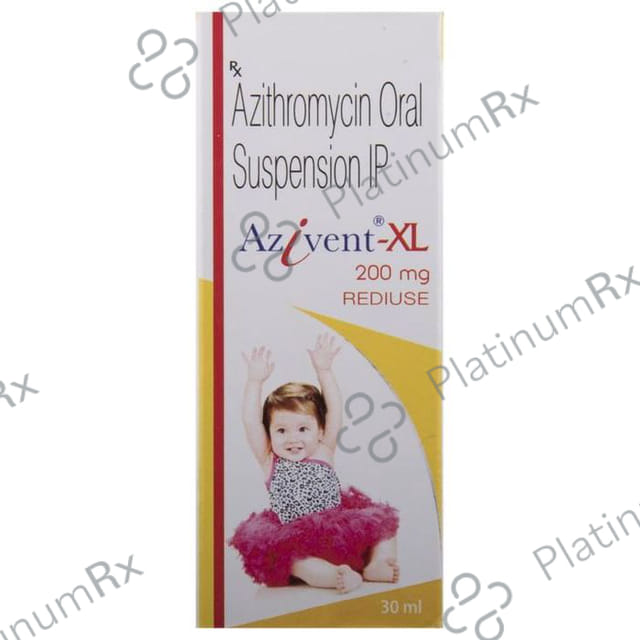 Azivent XL 200mg Rediuse Oral Suspension 30ml