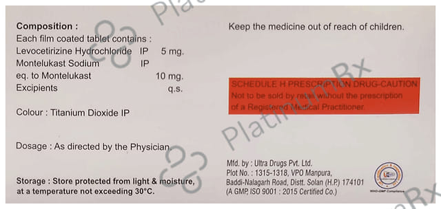 Bijokast 5/10mg Tablet 10s
