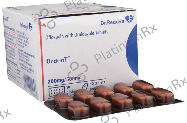 Ordent 200/500mg Tablet 10s