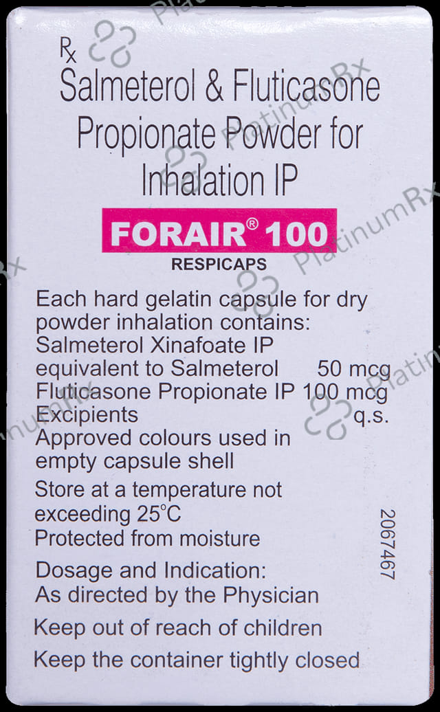 ForAir 100/50mcg Respicap 30s