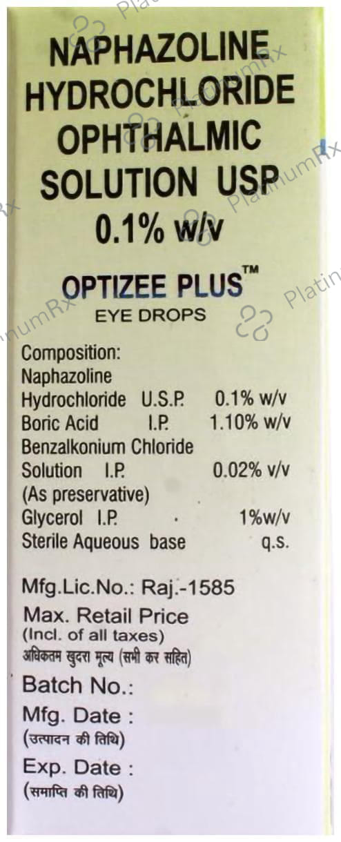 Optizee Plus Eye Drop