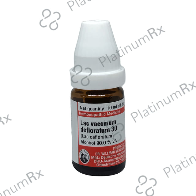 Dr Willmar Schwabe Germany Lac Vaccinum Defloratum Dilution 30