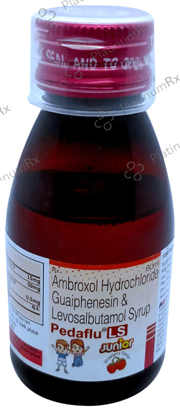 Pedaflu-LS Junior Syrup Strawberry