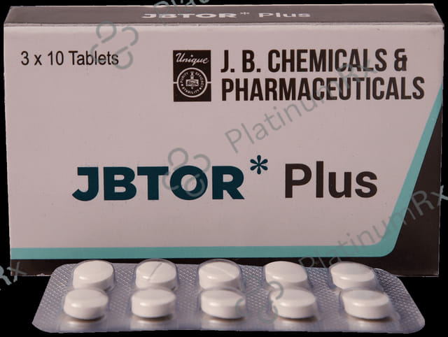 Jbtor Plus 50/10mg Tablet 10s