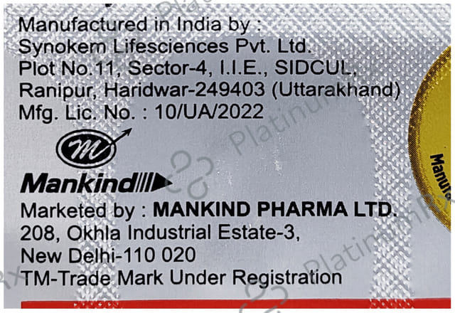 Juslina M 1000/2.5mg Tablet 10s