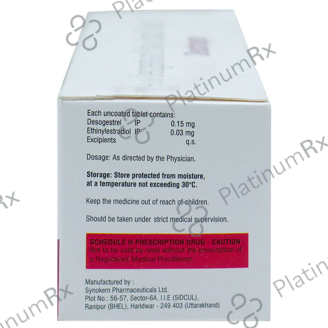 Destrogen 0.03 mg/0.15 mg Tablet