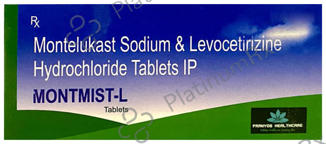 Montmist L 5/10mg Tablet 10s