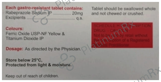 Rabesec 20mg Tablet 10s
