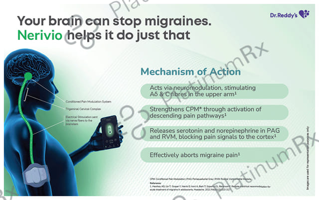 Nerivio Remote Electrical Neuromodulation Device for Migraine