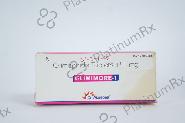 Glimimore 1mg Tablet 10s