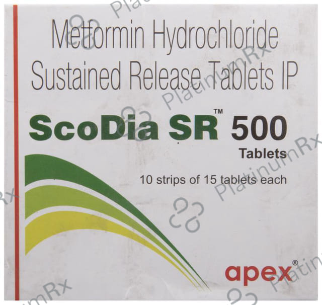 Scodia SR 500 Tablet