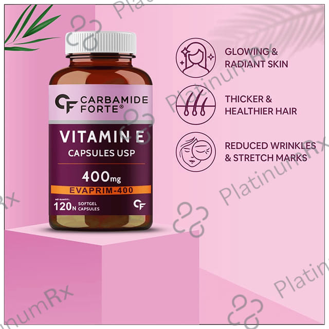 Carbamide Forte Vitamin E 400mg Capsule 120s