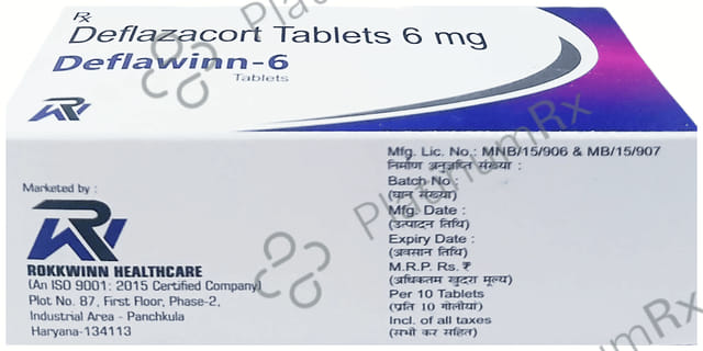 Deflawinn 6mg Tablet 10s
