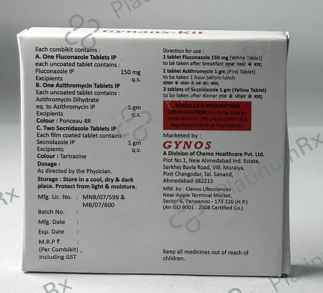 Gynaos Kit Tablet Combikit 1s