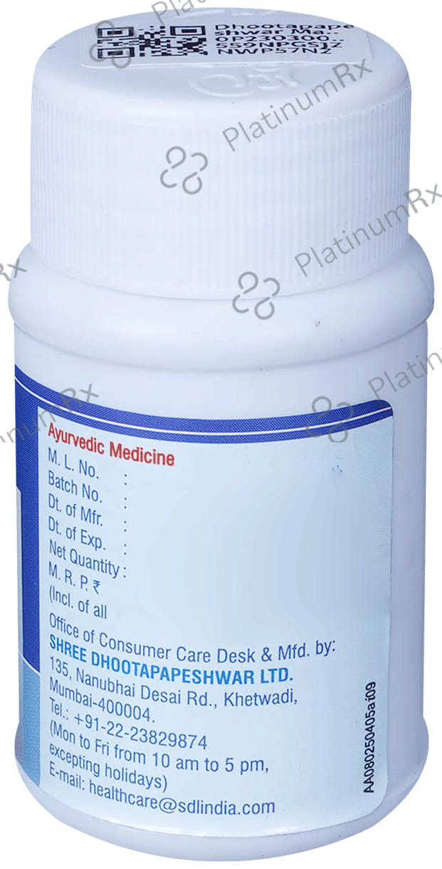 Dhootapapeshwar Madhumalini Vasant Tablet 60 tablets