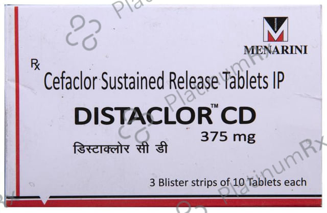 Distaclor CD 375mg Tablet SR 10s
