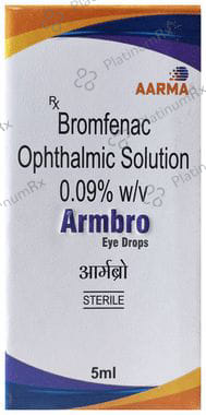 Armbro 0.09% Eye Drop 5ml