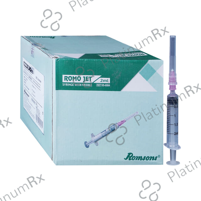 Romsons Romoject Syringe 100 X (2ml x 24g)