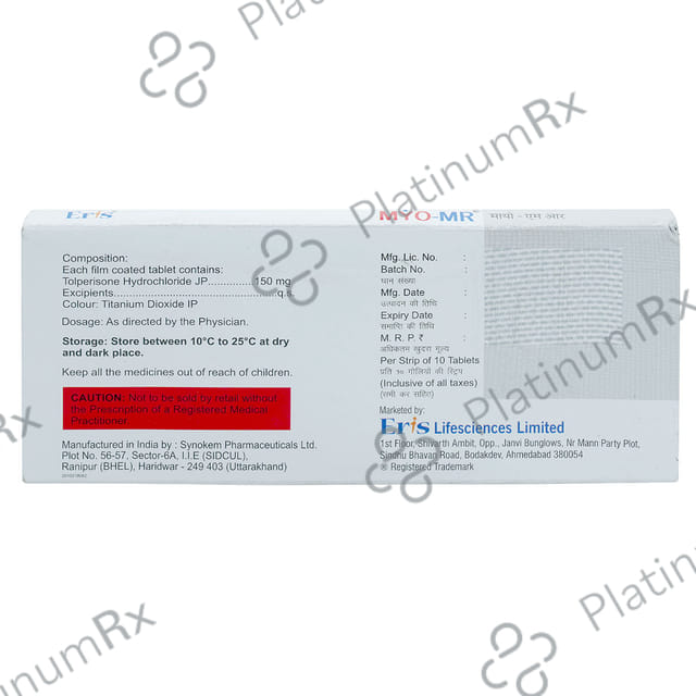Myo MR 150mg Tablet 10s