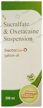 Sucrotas O Oral Suspension Mango Sugar Free 200ml