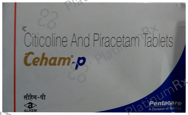 Ceham P 500/800mg Tablet 10s