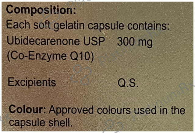 Ubi Q 300mg Soft Gelatin Capsule 15s