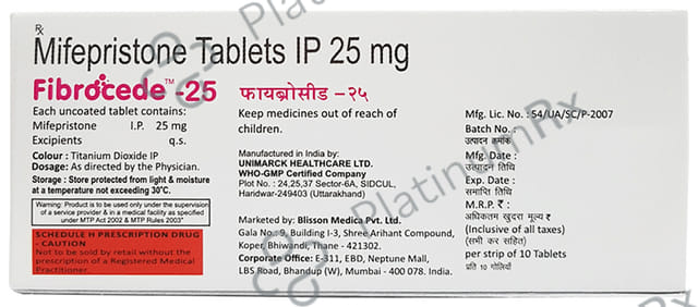 Fibrocede 25 Tablet