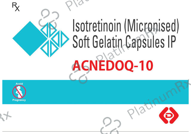 Acnedoq 10 Soft Gelatin Capsule 10s