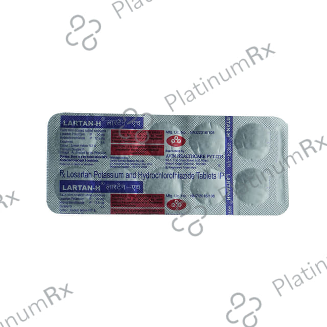 Lartan H 50mg/12.5mg Tablet