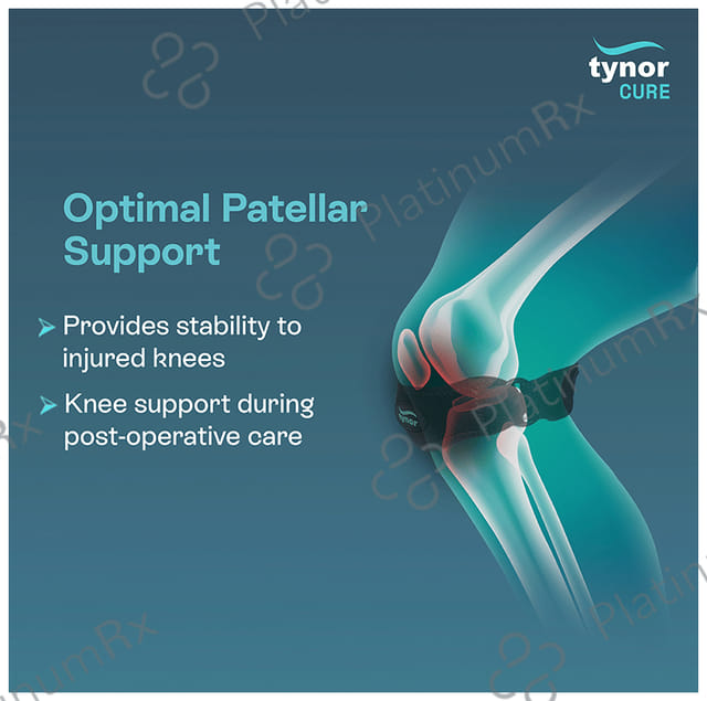 Tynor Patellar Support Pro Black Universal
