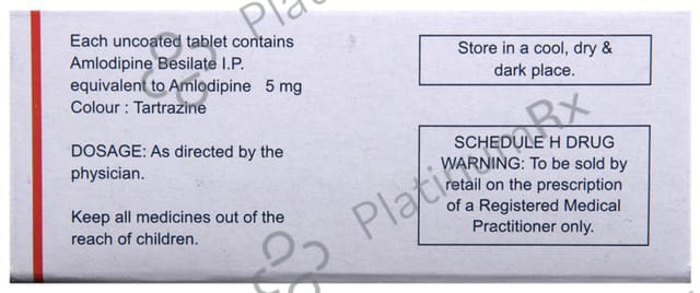 Amloz 5mg Tablet 30s