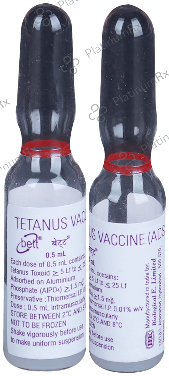 Bett Vaccine Injection 1X0.5ml