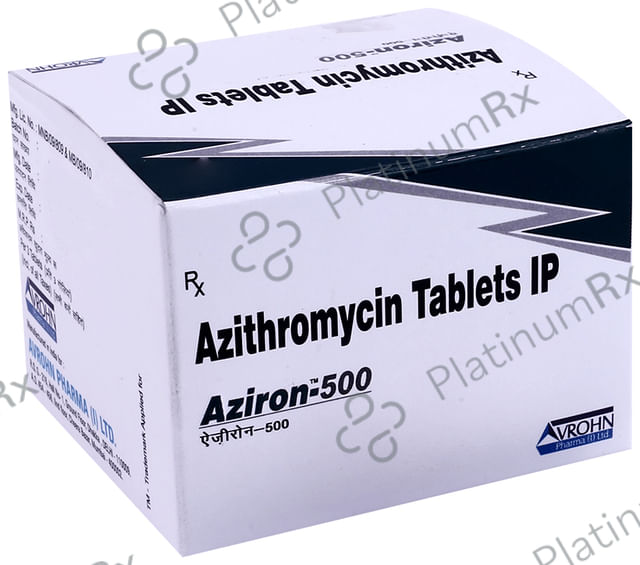 Aziron 500 Tablet 3 tablets